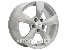 Khomen Wheels KHW1504 (15_Polo) 6x15 5x100 ET40 57.1 F-Silver